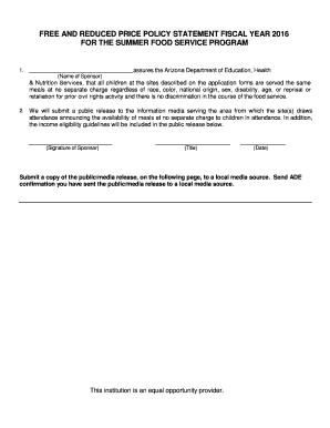 media release template