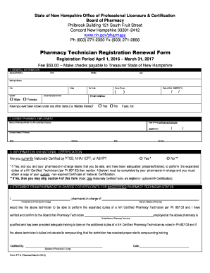 indiana pharmacy technician license renewal