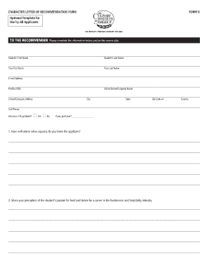 PDF form - Culinary Institute of America - ciachef