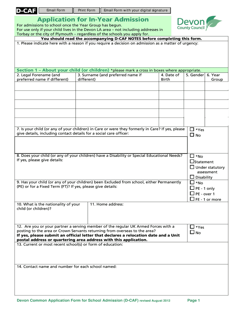 Form preview