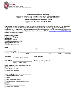 UW Department of Surgery