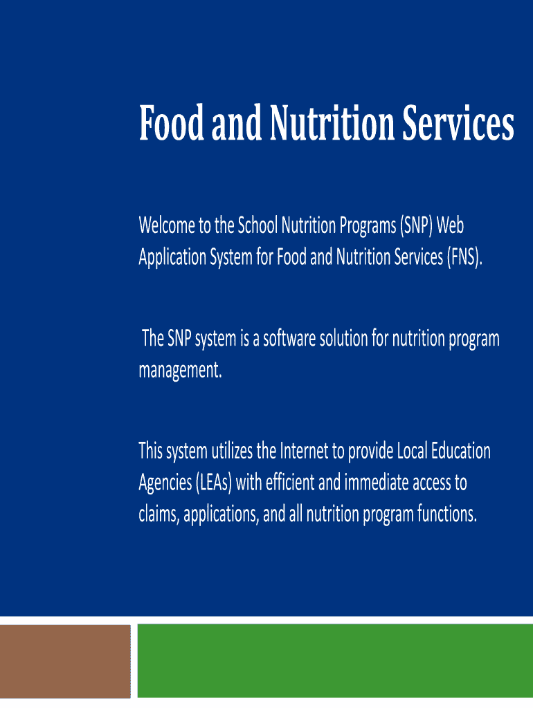 Fillable Online dese mo Food and Nutrition Services dese.mo.gov