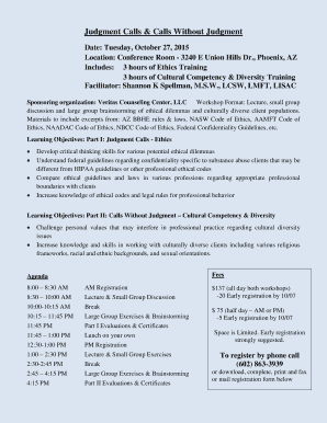 Download a brochure and Register - Veritas Counseling Center, LLC