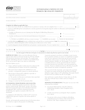 Fillable Online DE-4P State Tax Withholding Form - Savings Plus Fax ...