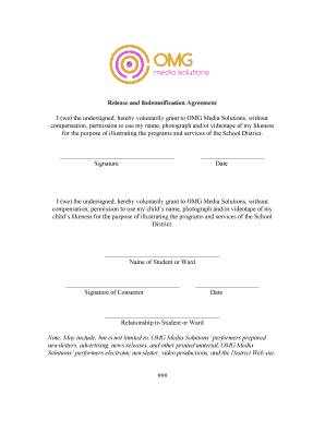 (we) the undersigned, hereby voluntarily grant to OMG Media ...
