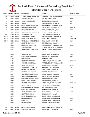 Letter of introduction canada - Thursday Open 4-D Results - Jud Little Horse Ranch