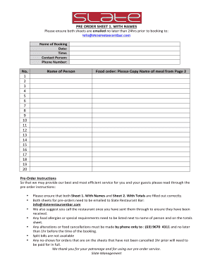 Form preview