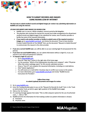 Fillable Online National Imaging Associates, Inc. (NIA) Frequently ...