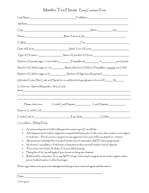Form preview