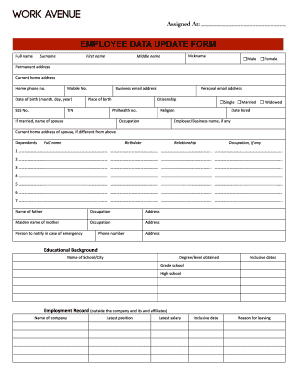Form preview