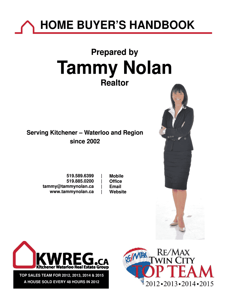 Fillable Online tammynolan Buyers Handbook MASTER tammy revision