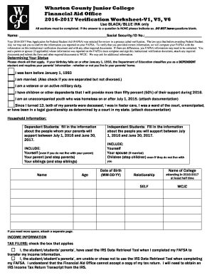 Wharton County Junior College Financial Aid Office