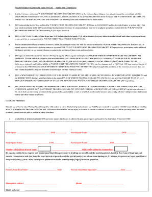 Terms and Conditions - 79 Jump Street