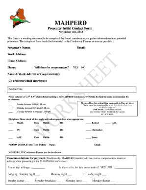 Form preview