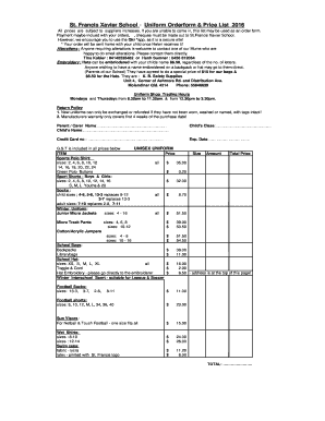 Form preview
