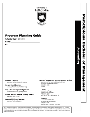 Post-Diploma Bachelor of Management - University of Lethbridge