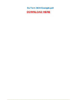 fillable online da form 3644 example pdfsdocuments com fax email da form 3644