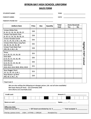 Form preview