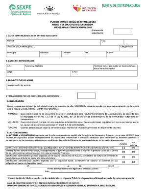 Farming joint venture agreement template - Decreto y Anexos Plan de Empleo Social.doc - remaduratrabaja gobex