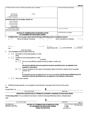Fillable Online WG-012. Fillable Editable and Saveable California ...