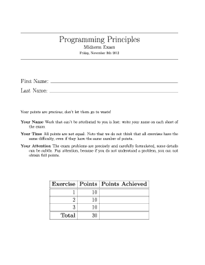 Form preview