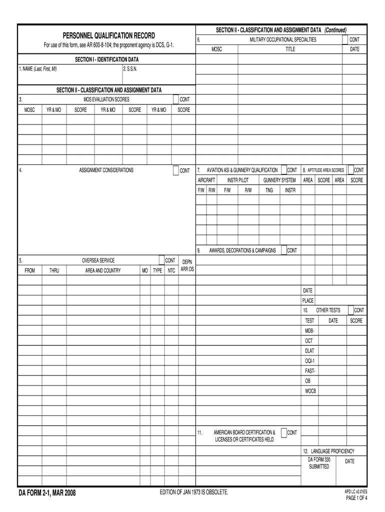 Pqr army: Fill out & sign online | DocHub