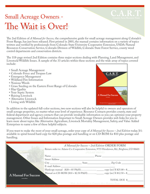 A Manual for Success - 2nd Edition