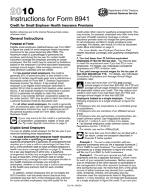 Instructions for Form 8941