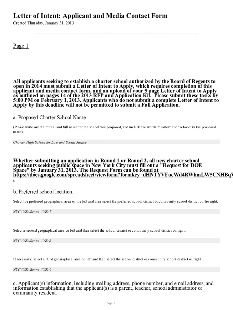 Form preview