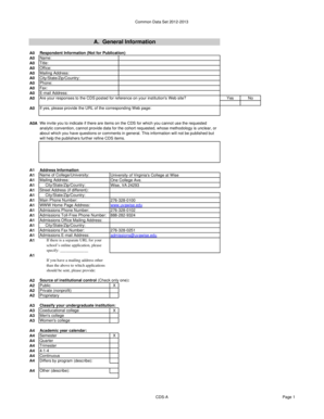 Common Data Set 2012-2013