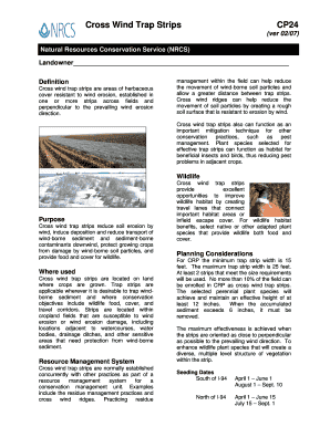 Cross Wind Trap Strips Form