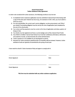 Policy agreement