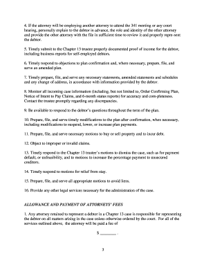 Chapter 13 Rights and Responsibilities Agreement