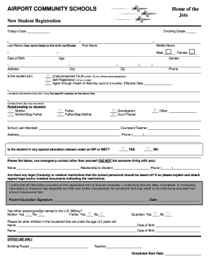 Sworn statement example - REGISTRATION FOR KINDERGARTEN ROUND-UP - SharpSchool