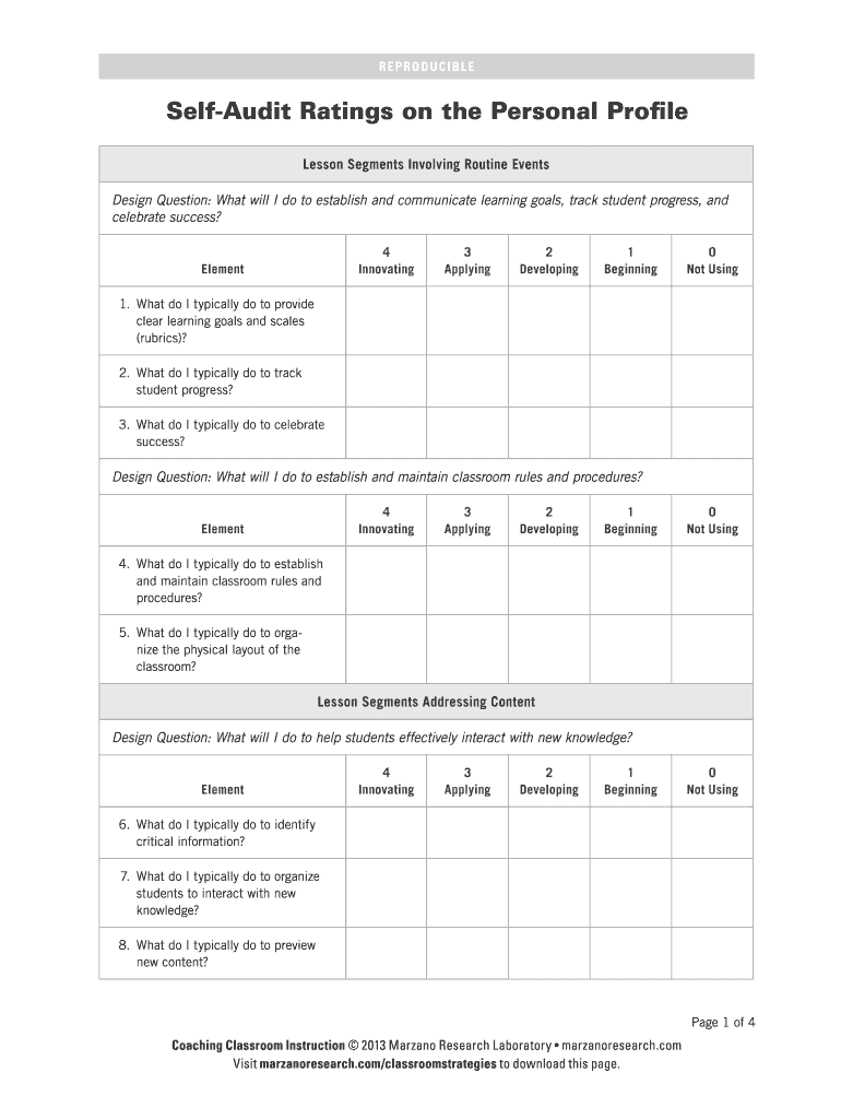 marzano research Preview on Page 1.