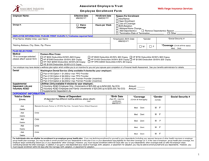 Employee Enrollment Form