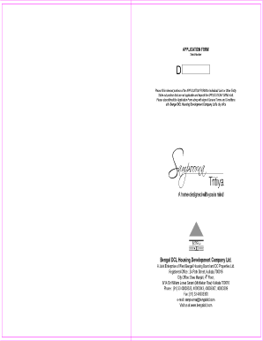 Bengal DCL Housing Application Form