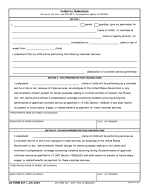 Parental Permission Form