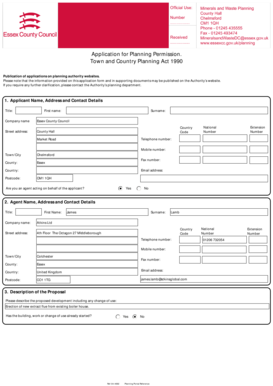 UK Planning Permission Application