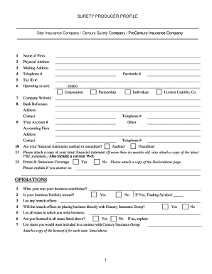 Insurance Agency Appointment Request Form
