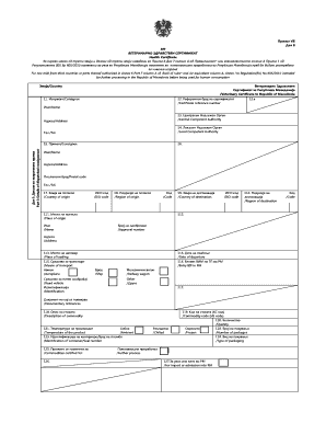 Veterinary Health Certificate for Raw Milk