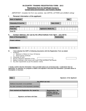 Form preview