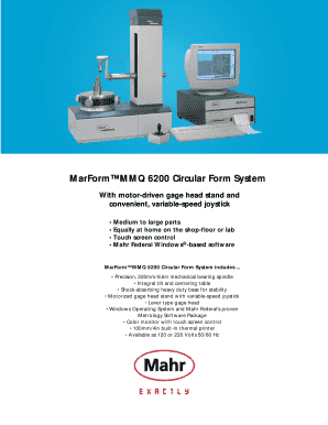 MarForm MMQ 6200 Circular Form System
