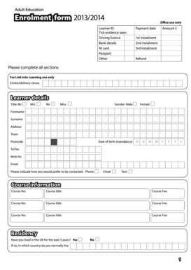 Form preview