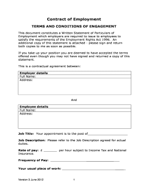 UK Employment Contract