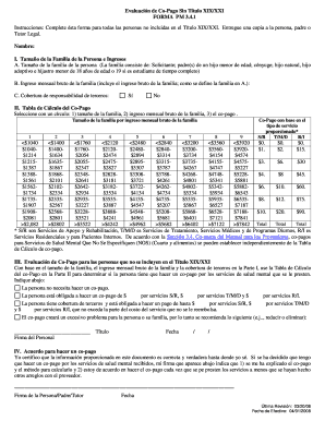 Evaluación de Co-Pago