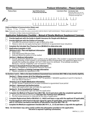 Illinois Medicare Supplement Application