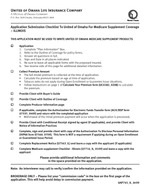 Medicare Supplement Application