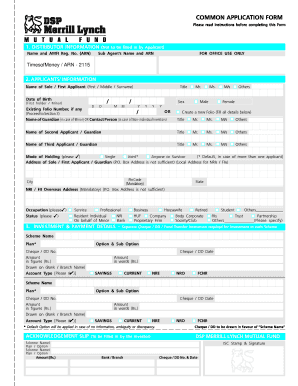 TimesofMoney Nomination and Power of Attorney Form