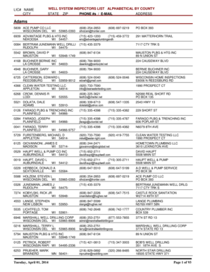 FM Audit report template. March 2007 version - wiparks